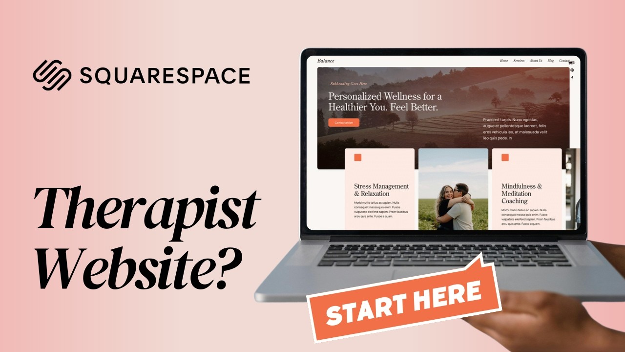 Create a Therapist Website That Attracts Clients — (No Tech Skills Needed!)