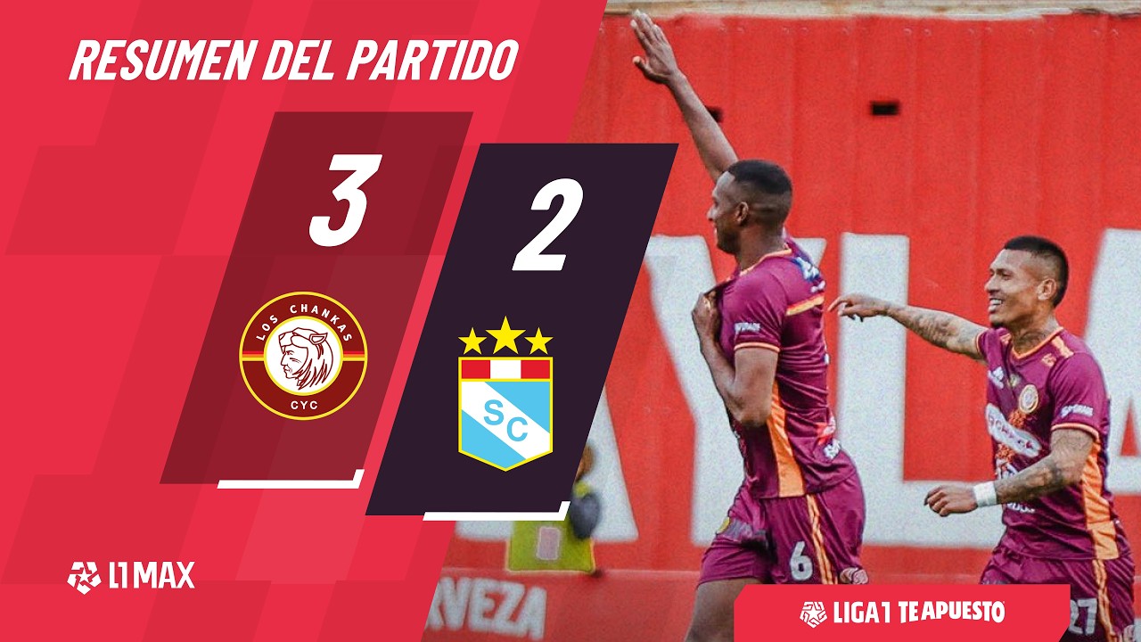 Los Chankas 3-2 Sporting Cristal | Game Highlights | Best Moments | #Liga1Teapuesto2026