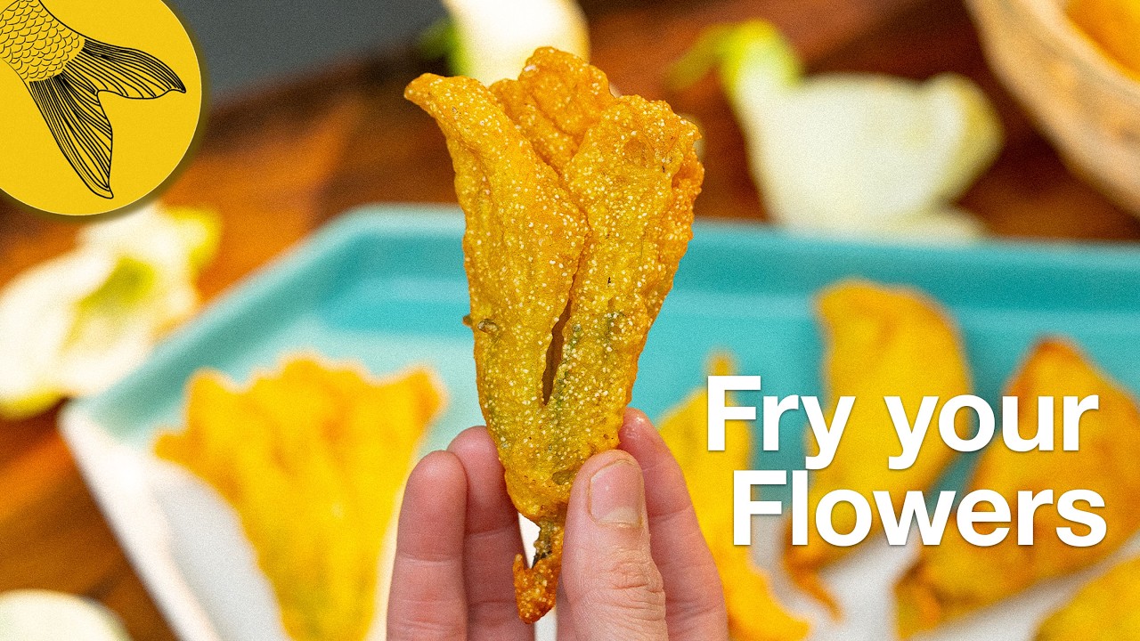 Bok phool + Kumro phool bhaja&mdash;flower recipes from Bengal