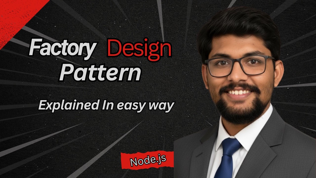 Factory Design Pattern Explained with Real Example (JavaScript) | Design Patterns for Beginners