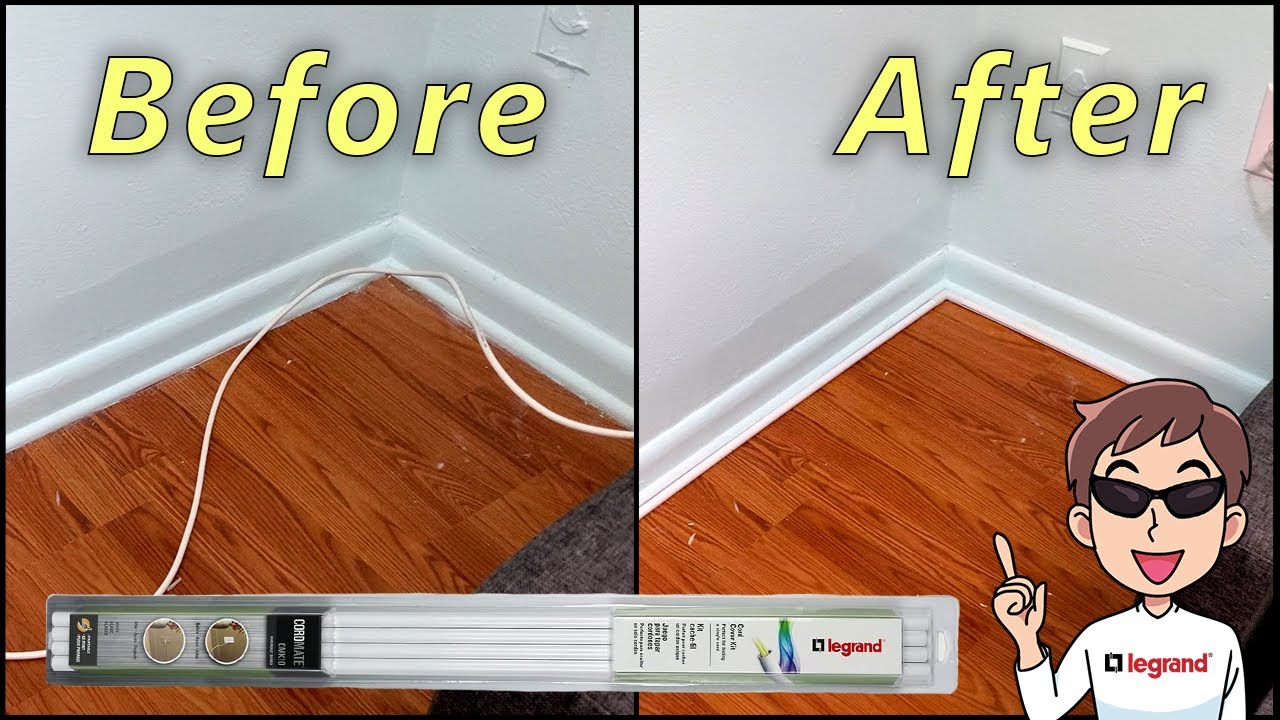 How to Hide cables using the CordMate Management Kit - review and installation