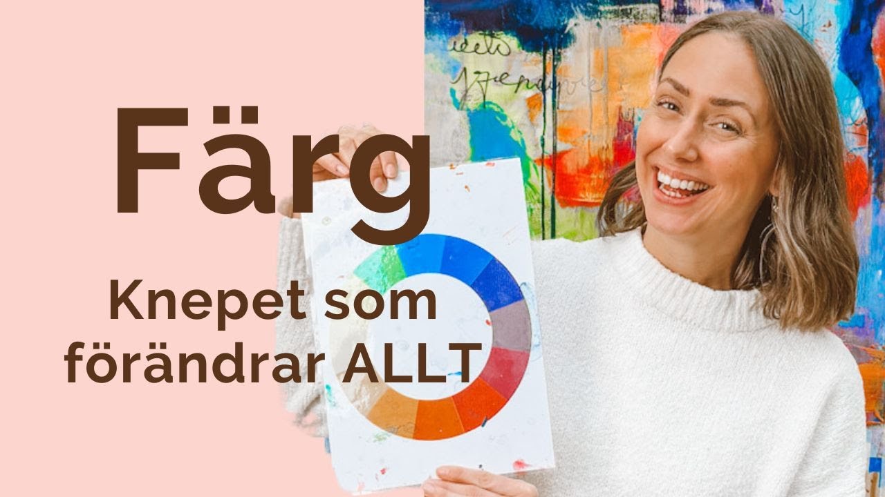 Hemligt färgknep hur du väljer färger. Uppgradera dina tavlor. Måla akryl för nybörjare.