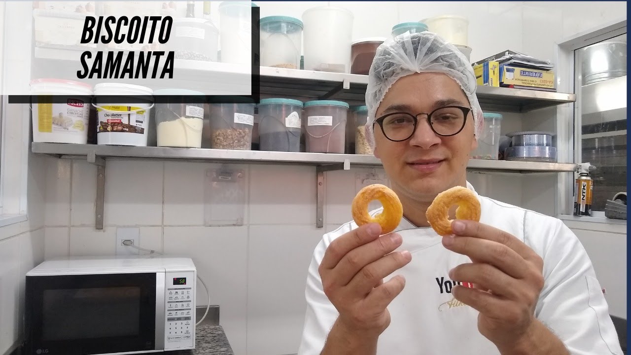 Receita do Delicioso Biscoito Samanta | Chef Marcos Aur&eacute;lio