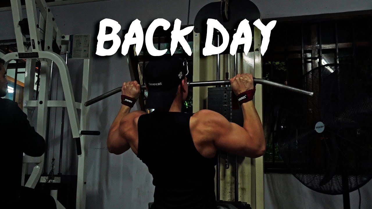 Dia de espalda a 5 semanas de competir || BackDay || ig: benj.vs