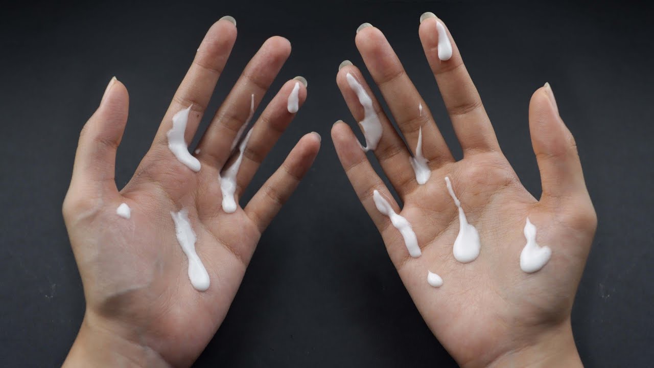 ASMR Wet & Sticky Hand Sounds