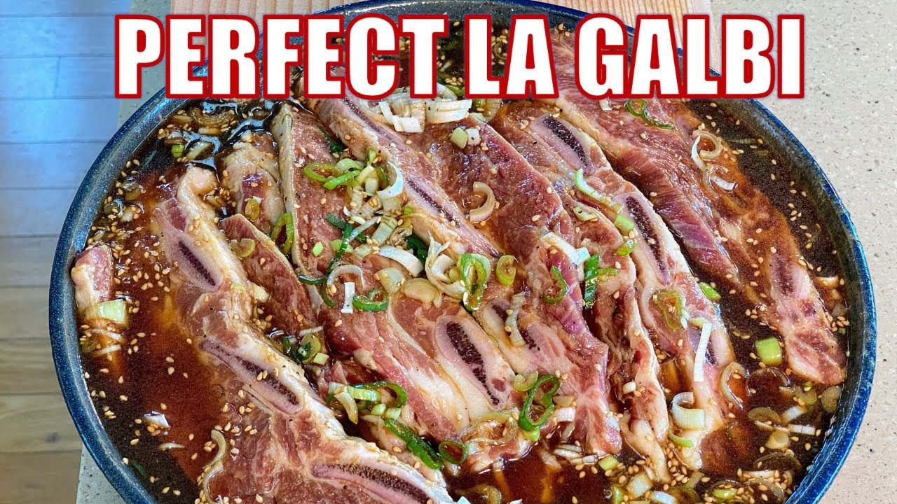 How to Make PERFECT Korean Short Ribs ! | LA Galbi |엘에이갈비😊😋