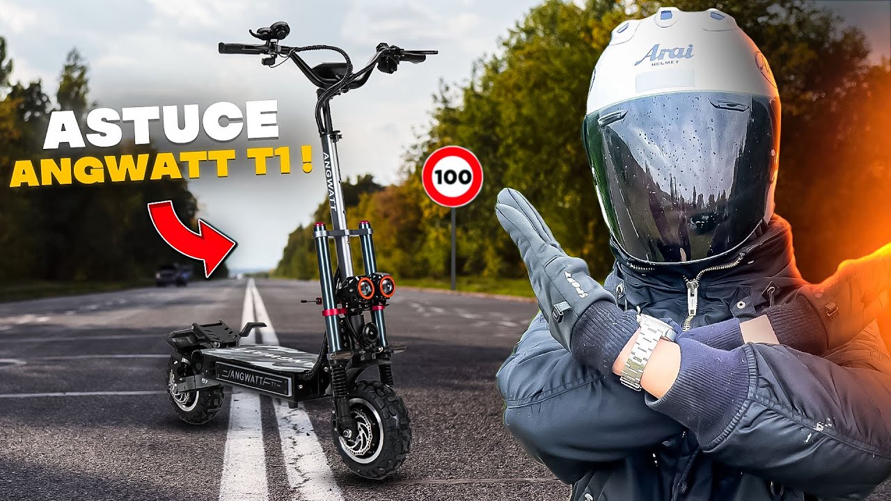 TRUCS ET ASTUCES ANGWATT T1 ET AUTRES TROTTINETTES ÉLECTRIQUES !