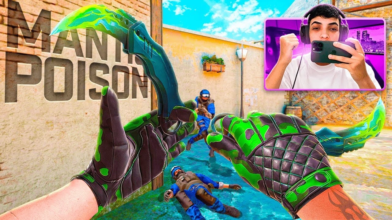 JOGUEI com a NOVA MANTIS “Poison” E AS RANKEDS ATÉ PARECEU FÁCIL COM ELA!!! - STANDOFF 2