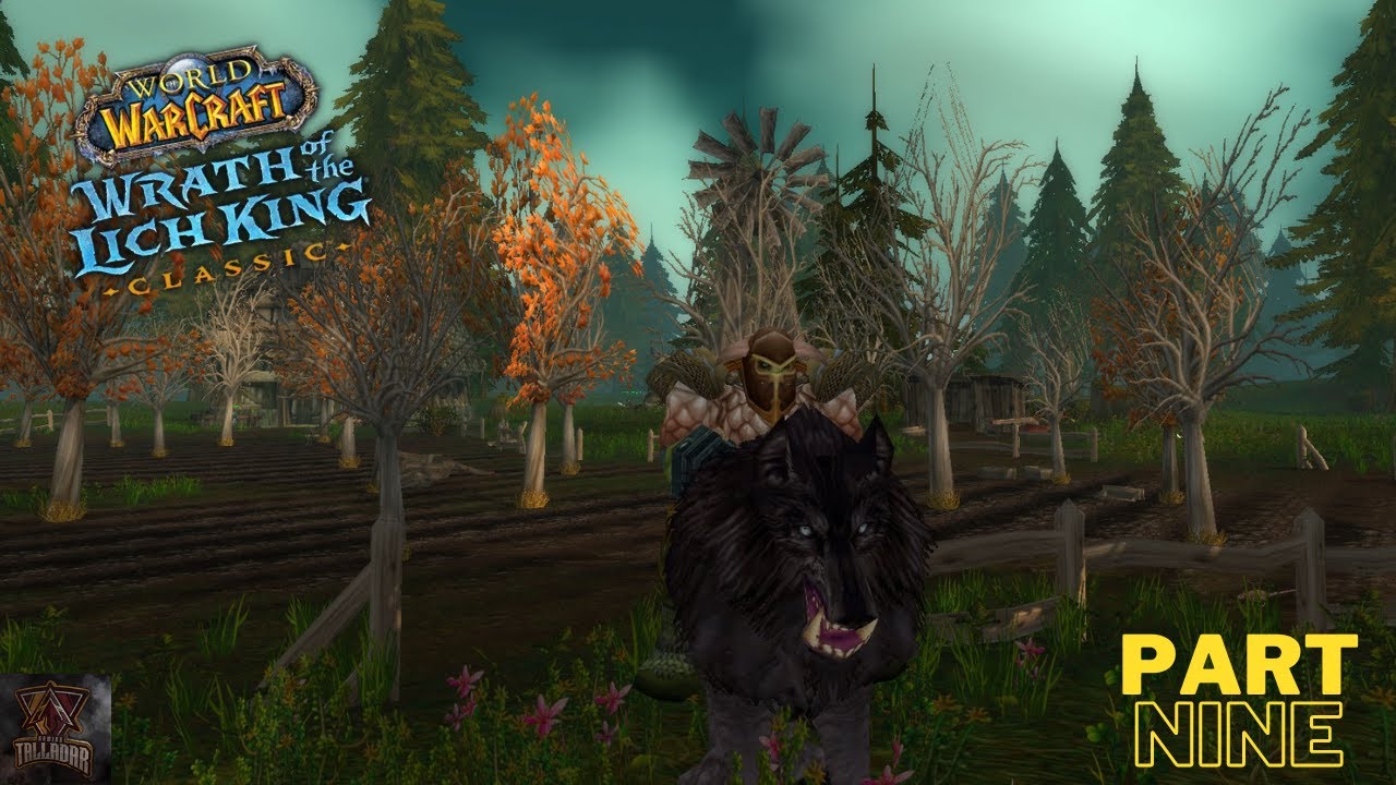 WoW - Wotlk Classic - Start Of The Scarlet Monastery Grind - Fresh Start Orc Warrior [ Part 9 ]