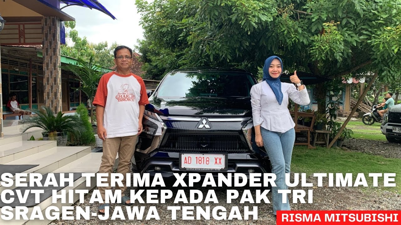 Serah Terima Xpander Ultimate CVT Facelift Hitam Kepada Pak Tri Raharjo dari Sragen, Jawa Tengah