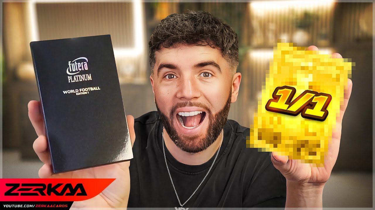 I PACKED A 1 OF 1 FOOTBALL CARD FROM THESE *PLATINUM* BOXES!
