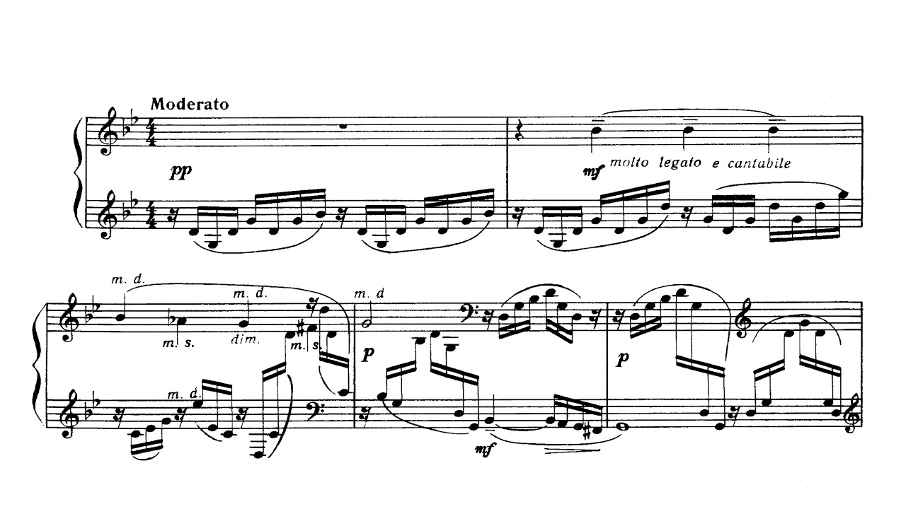 Sergei Rachmaninoff: Etude-Tableaux in G minor Op.33, Nr.7  (audio + sheet music) [Thurzó]
