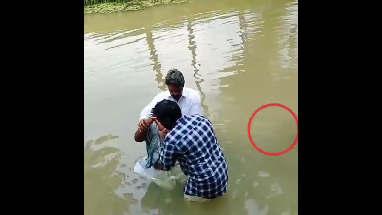 Crocodile 🐊 attack during Baptism but was neutralised by God