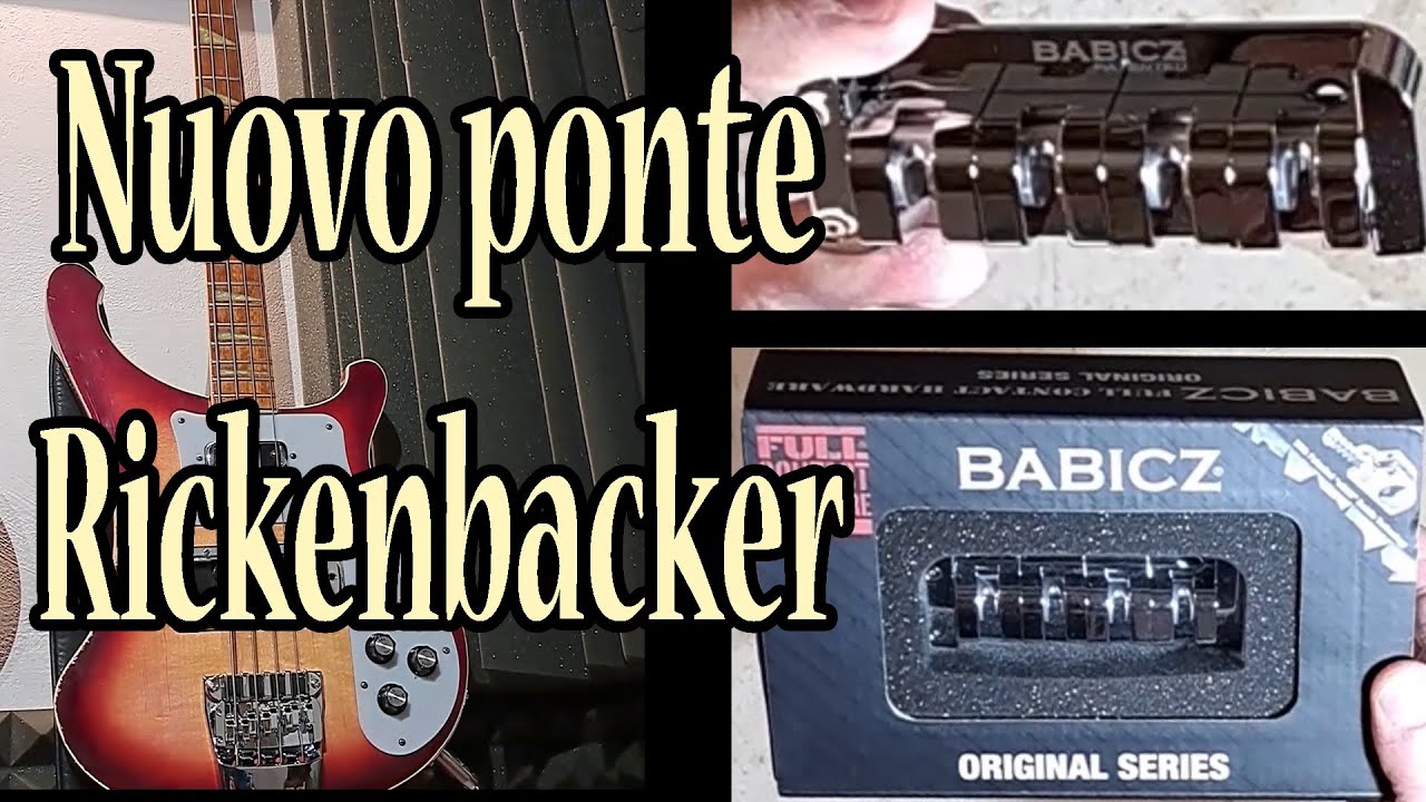 Come installare ponte Babicz su Rickenbacker