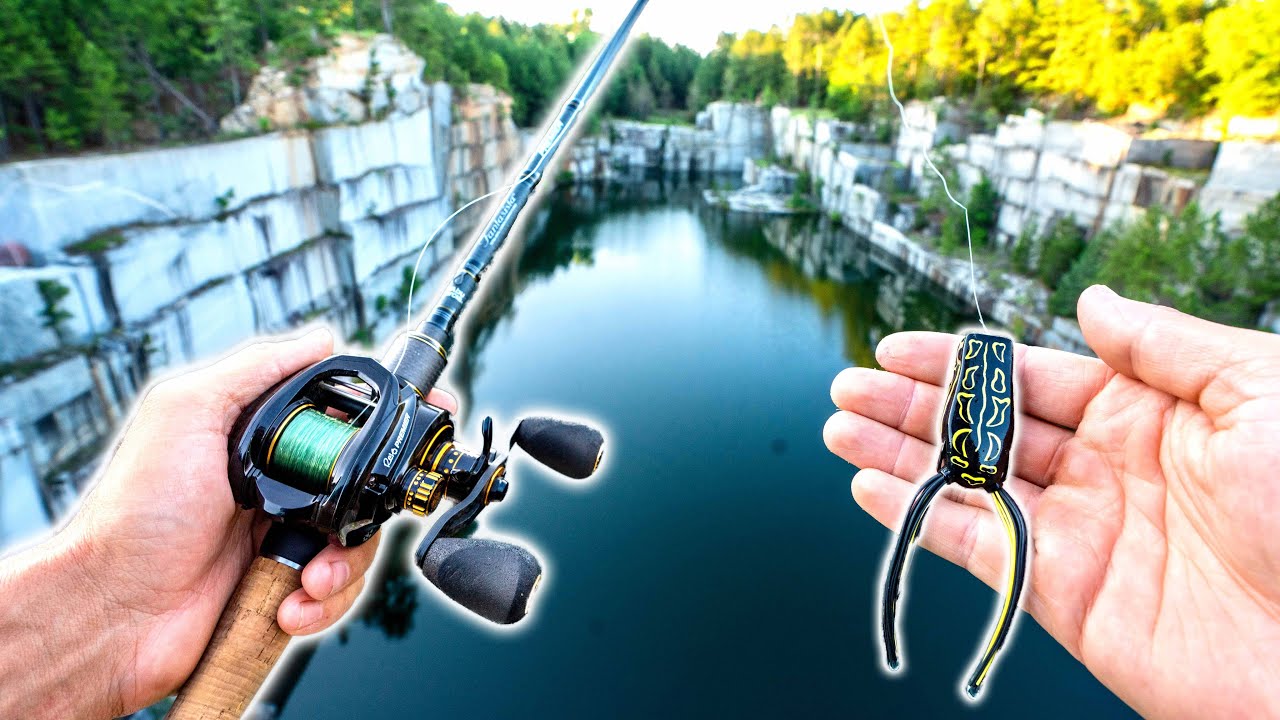 Fishing an ABANDONED QUARRY: ($25,000 Boat GIVEAWAY SIGNUP DETAILS!!)