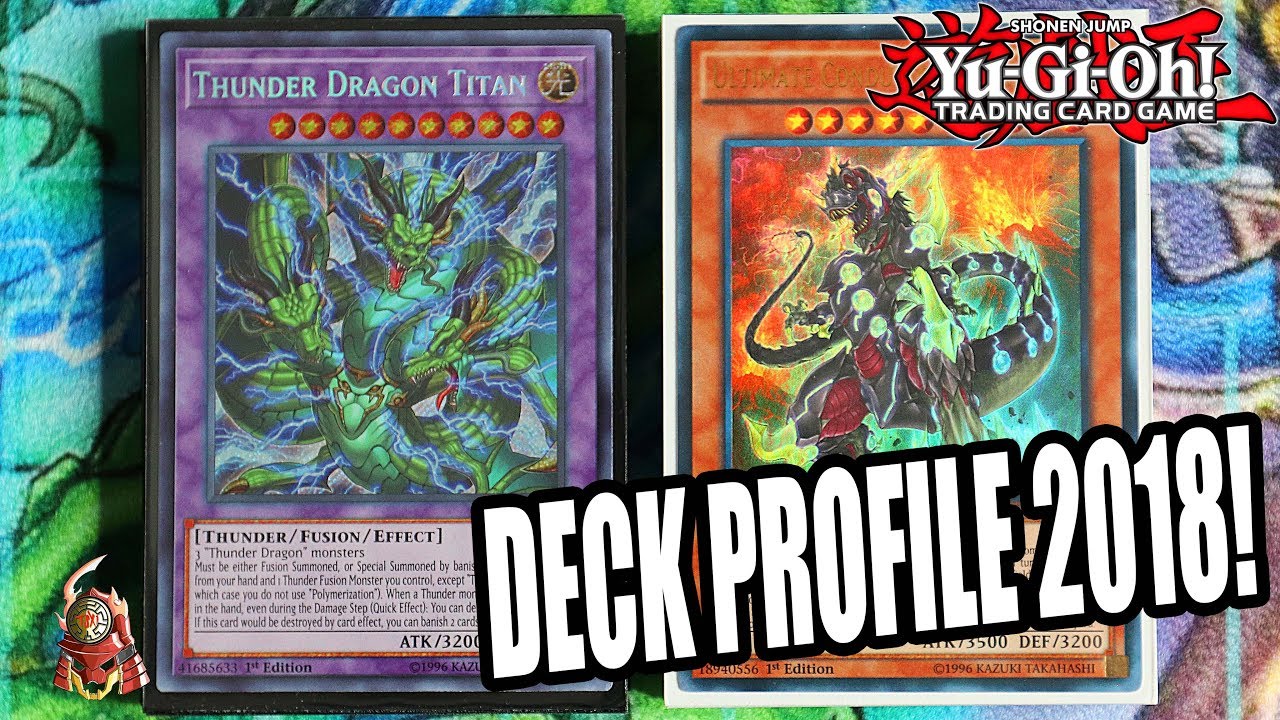 Yu-Gi-Oh! BEST! DINOSAUR THUNDER DRAGON DECK PROFILE! + COMBO! POST SOUL FUSION (OCTOBER 2018)