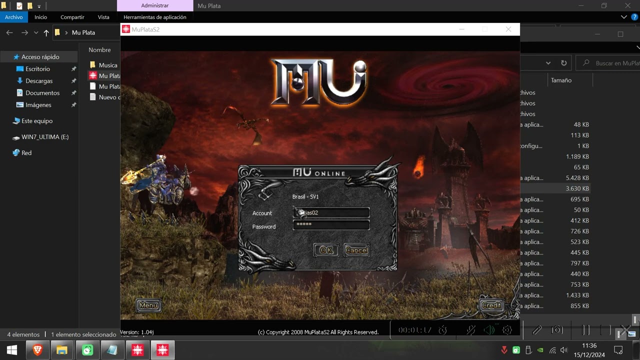 Mu Platas S2 Auto potion Free -- Gratis