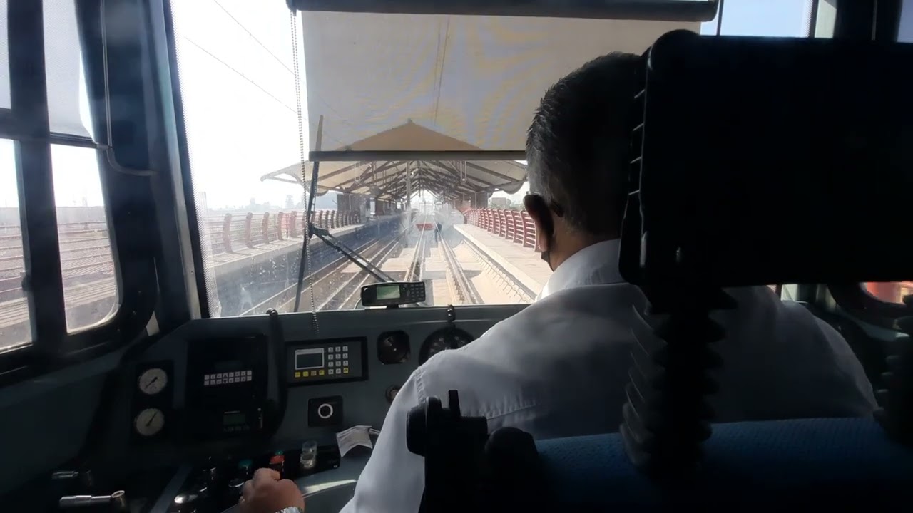 Recorrido en Metro Monterrey. Desde terminal elevada Sendero hasta estacion subterranea Cuauhtemoc