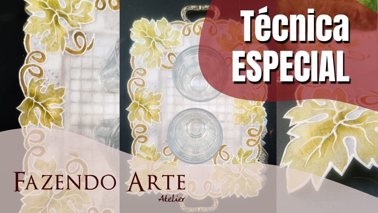 TERMOLINA + ACRIPUFF – Uma nova técnica SUPER DIFERENTE. Com passo a passo detalhado. #DIY EP 157
