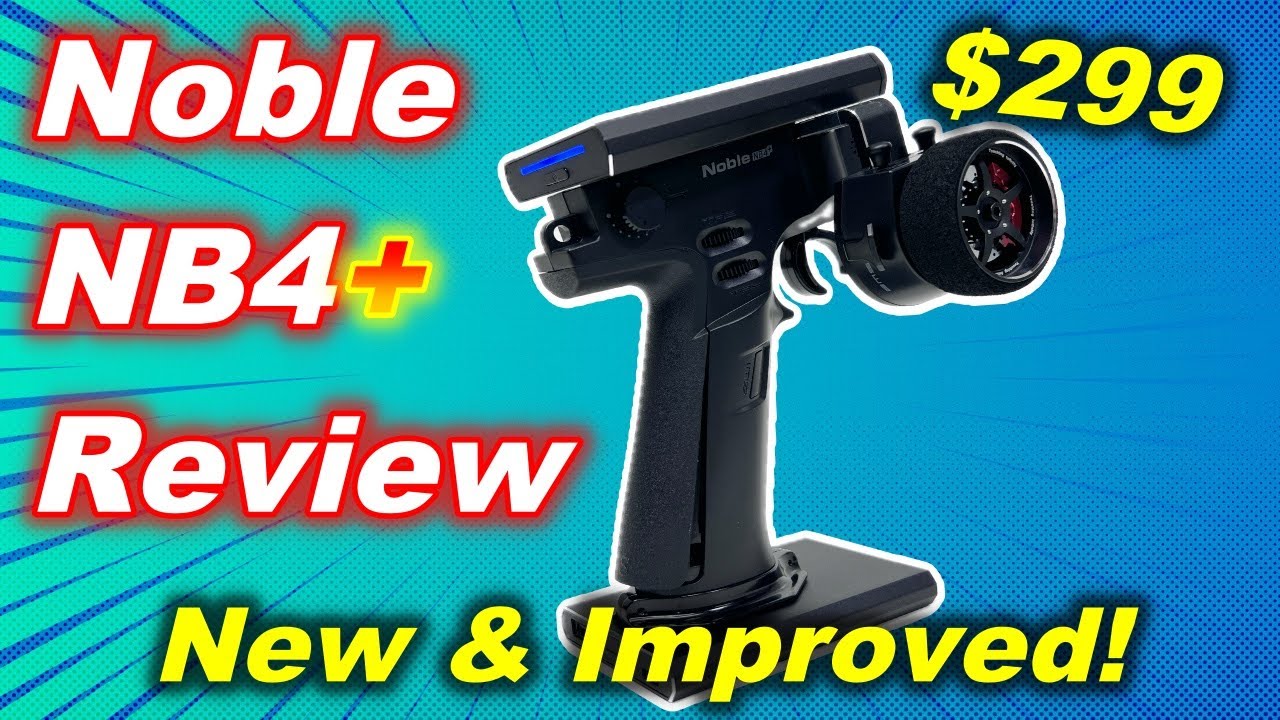 Flysky Noble NB4+ NB4 Plus RC Radio Transmitter Full Review! - Best RC radio RC remote transmitter