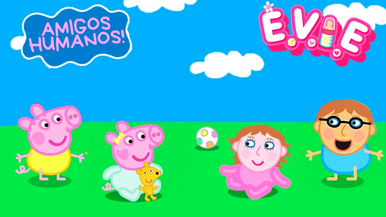 O MISTÉRIO das CRIANÇAS HUMANAS no Mundo da Peppa Pig e da Evie!