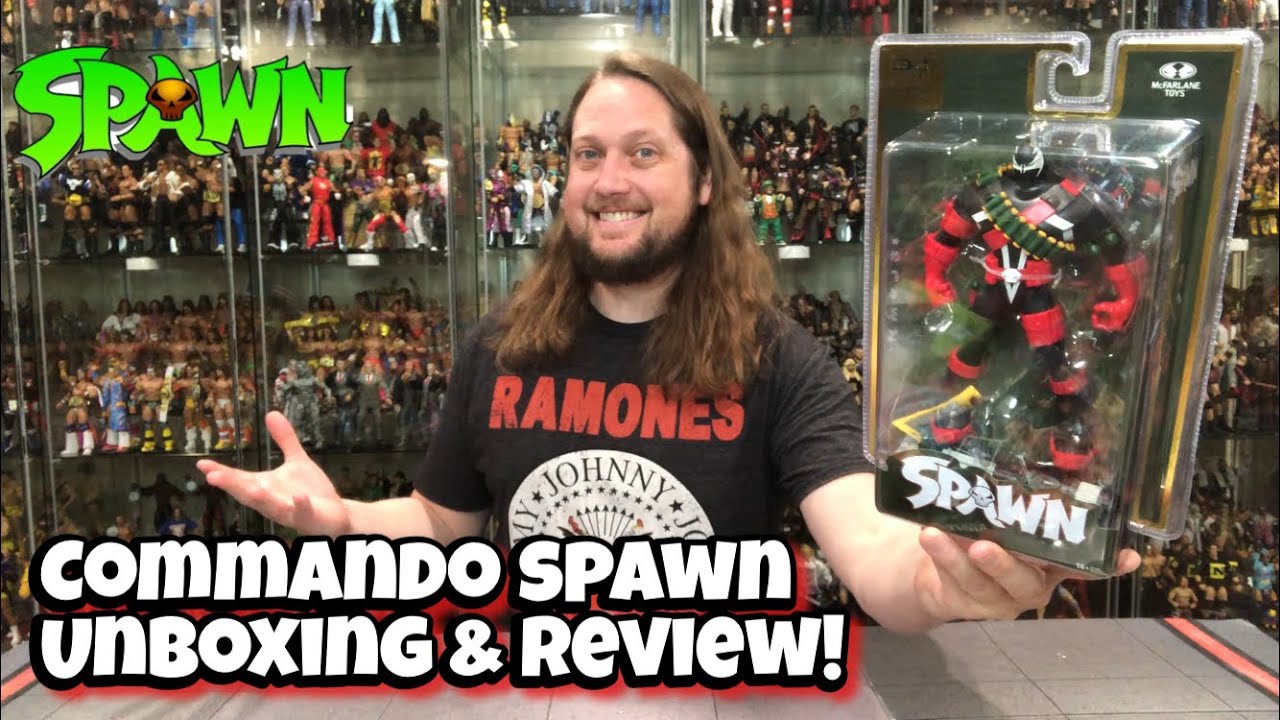 Commando Spawn McFarlane 30th Anniversary Unboxing & Review!