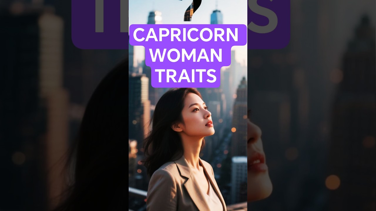 &ldquo;Capricorn Woman in 40 Seconds: Personality Secrets&rdquo; ♑✨