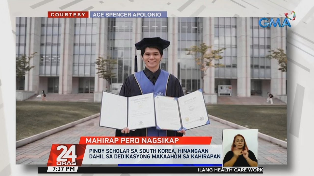 Pinoy scholar graduates from Yonsei University in South Korea | 24 Oras