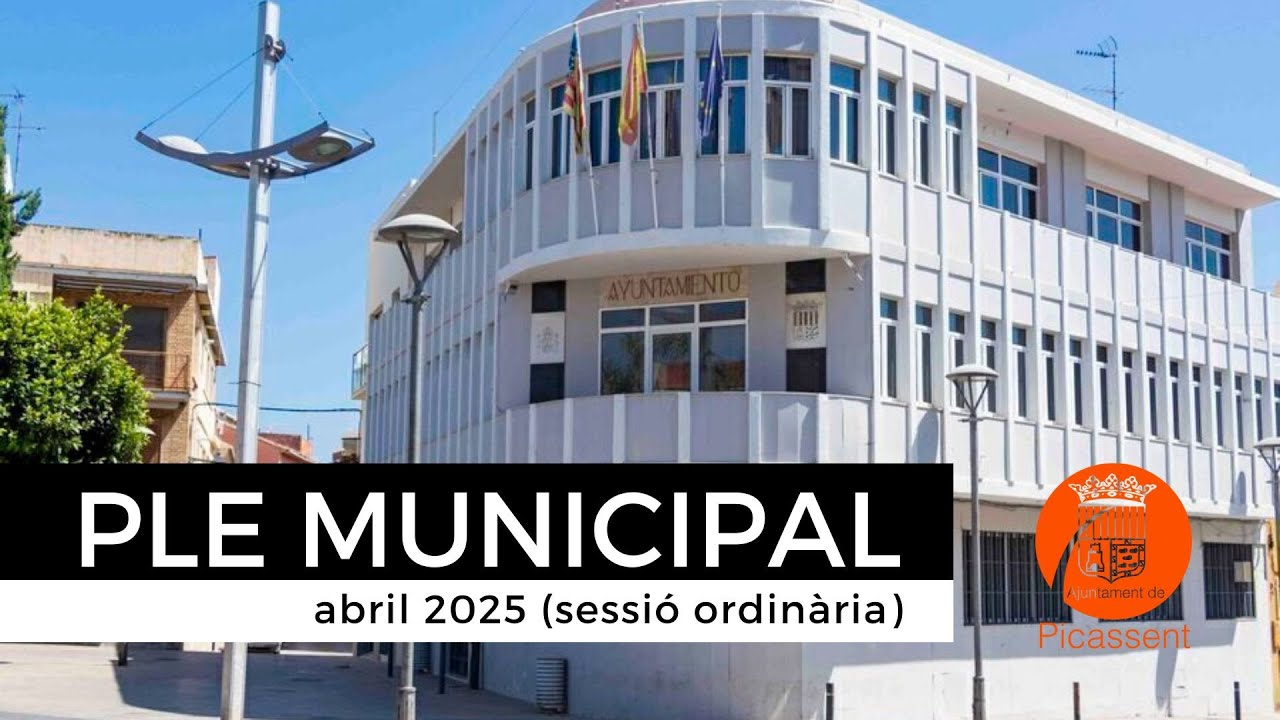Ple municipal Picassent (abril 2025)