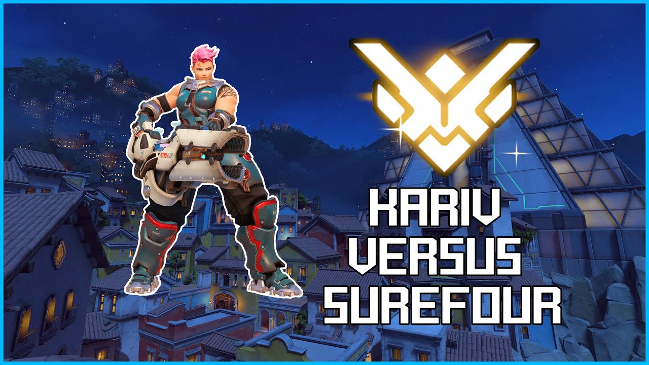 Kariv Verseus Surefour! | Overwatch Competitive Gameplay