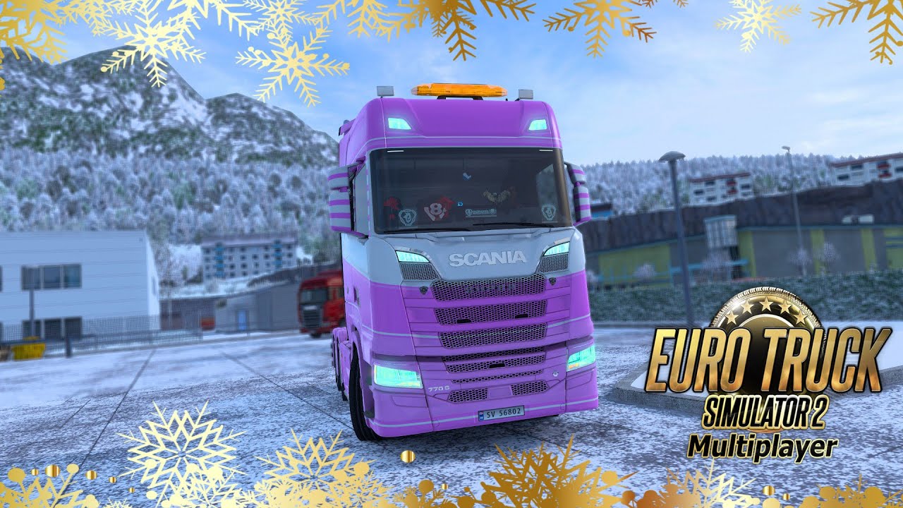Euro Truck Simulator 2 V1.57.2.7s Multiplayer Ивент Cruising Nordic Horizons (Без Веб-Камера)