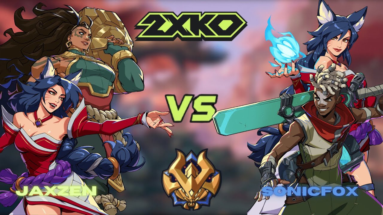 2XKO FT3 ▰ Jaxzen ( Ahri/Illaoi ) vs SonicFox (Ekko/Ahri) #2xko #leagueoflegends #lol