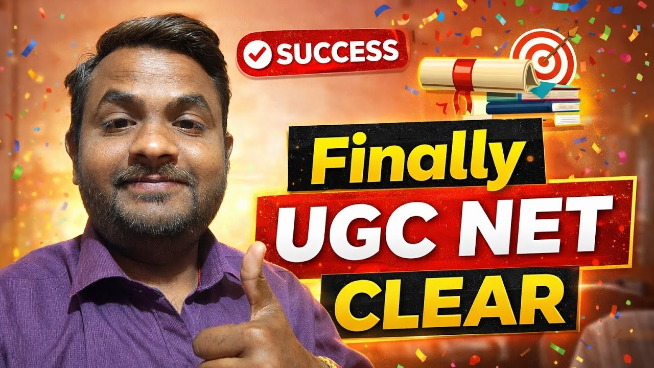 Finally!! Qualified UGC NET examination 🎯🎯🧿