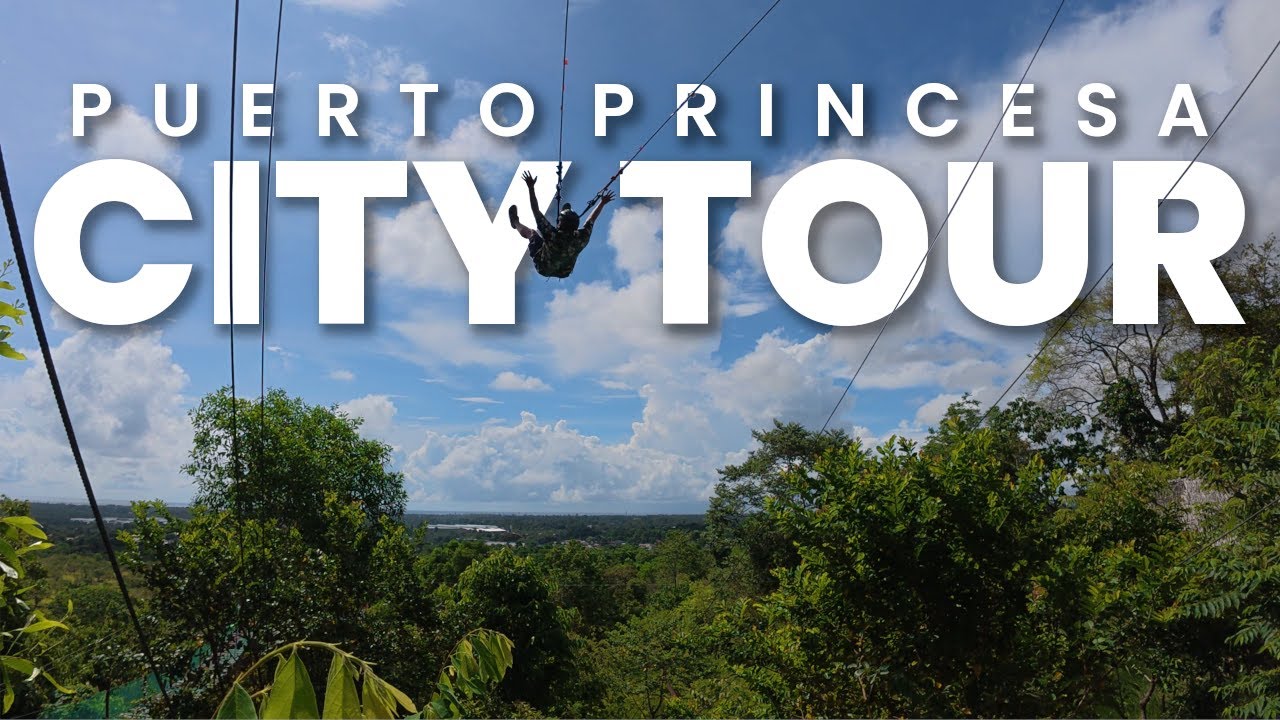 PUERTO PRINCESA City Adventure | PALAWAN ☀️🌴🚙