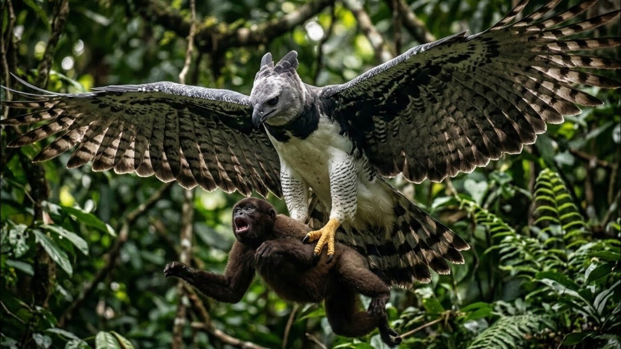 ฮาร์ปีอีเกิล นักล่าที่ทรงพลังที่สุด?