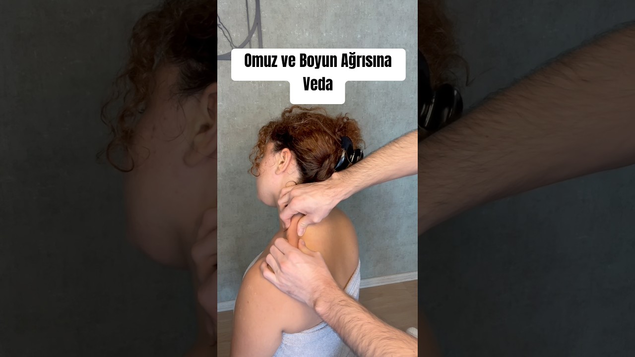 Omuz ve boyun kaslarınızı rahatlatacak masaj tekniği 