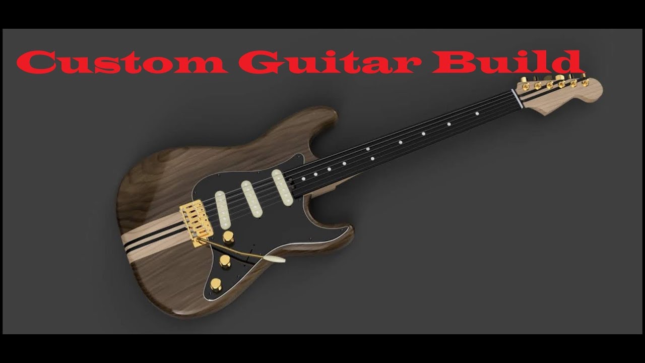 Custom Guitar Using Home Built CNC