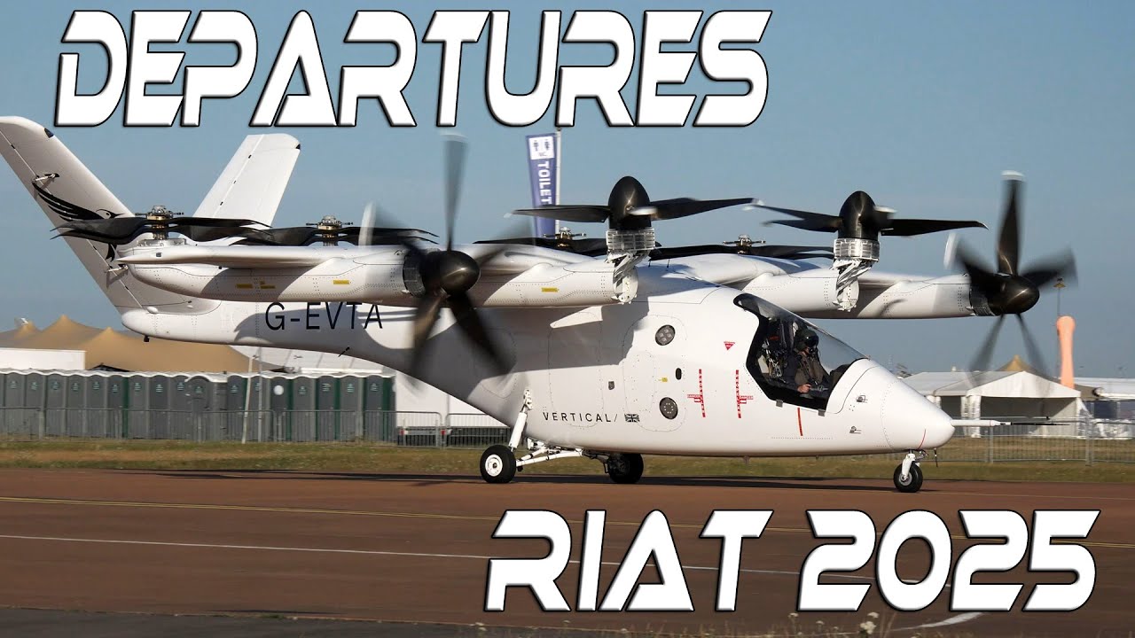 RIAT2025 Departures  4K