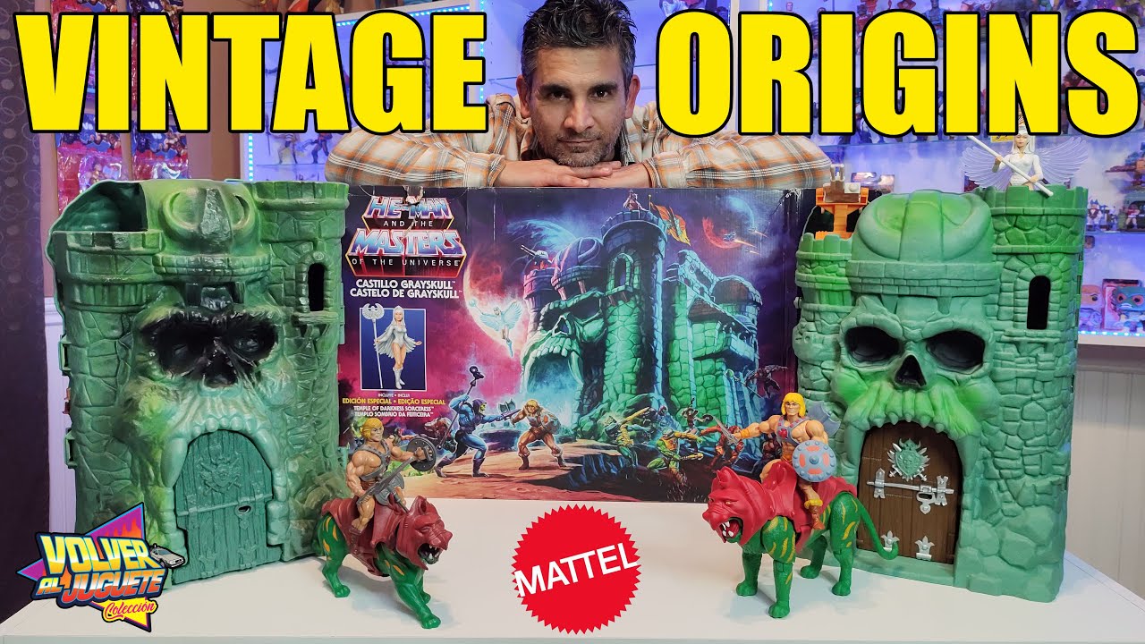 👉Comparación Castillo Grayskull Vintage con Origins, descubrí el verdadero poder de MOTU!!!😲🤯