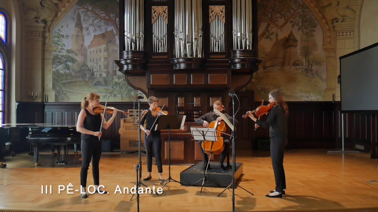 Bela Bartok- Romanian folk dances / Airis String Quartet