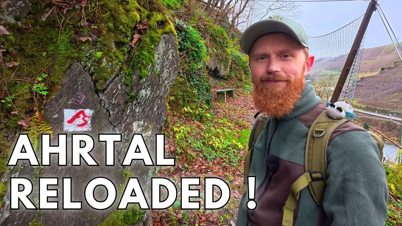 Ahrtal: Nebelig und Züge fahren auch wieder! | Natur in NRW | 2025 | Jörg Müller