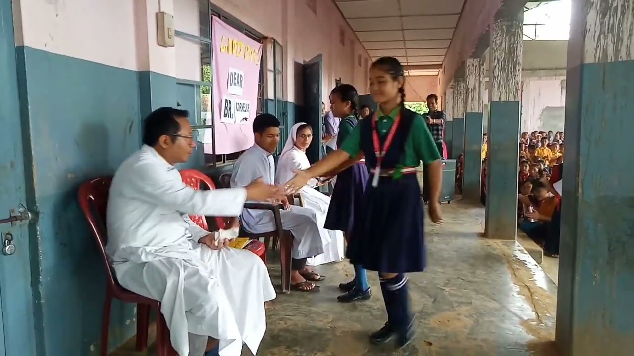 A short Farewell programme For      Br. Cornelius J Sangma