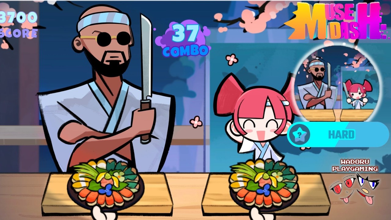 【Muse Dash】★? Master bancho's sushi class - 100％
