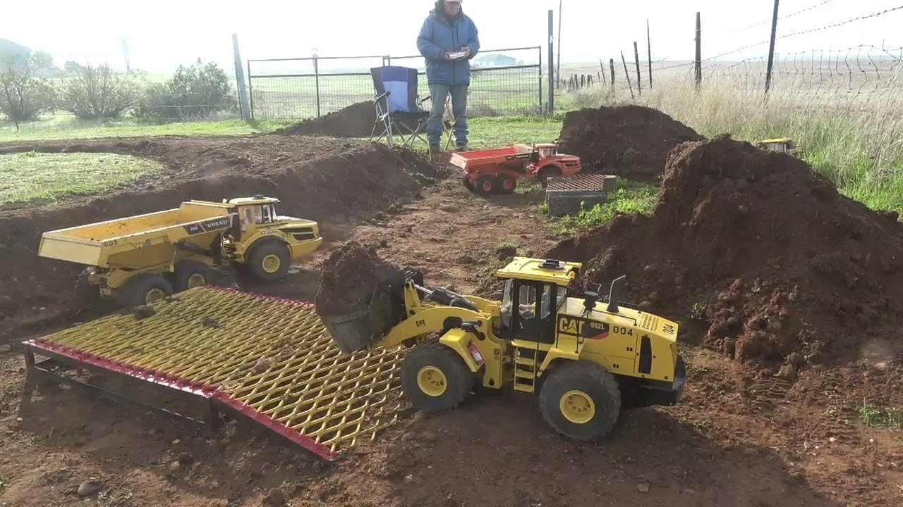 Day 4 track build. Xd loaders, A40G, D10, D11