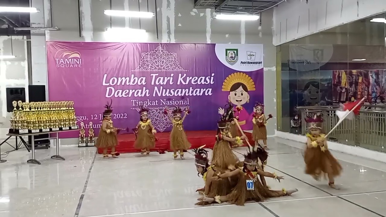 TK. Strada St Anna Juara 1 & Juara Umum Lomba Tari Kreasi Daerah Nusantara || Kategori TK