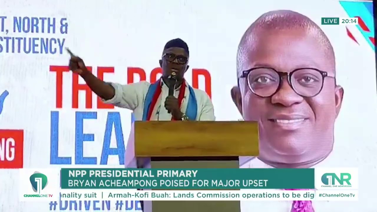 NPP Presidential Primary: Bryan Acheampong Poised for Major Upset