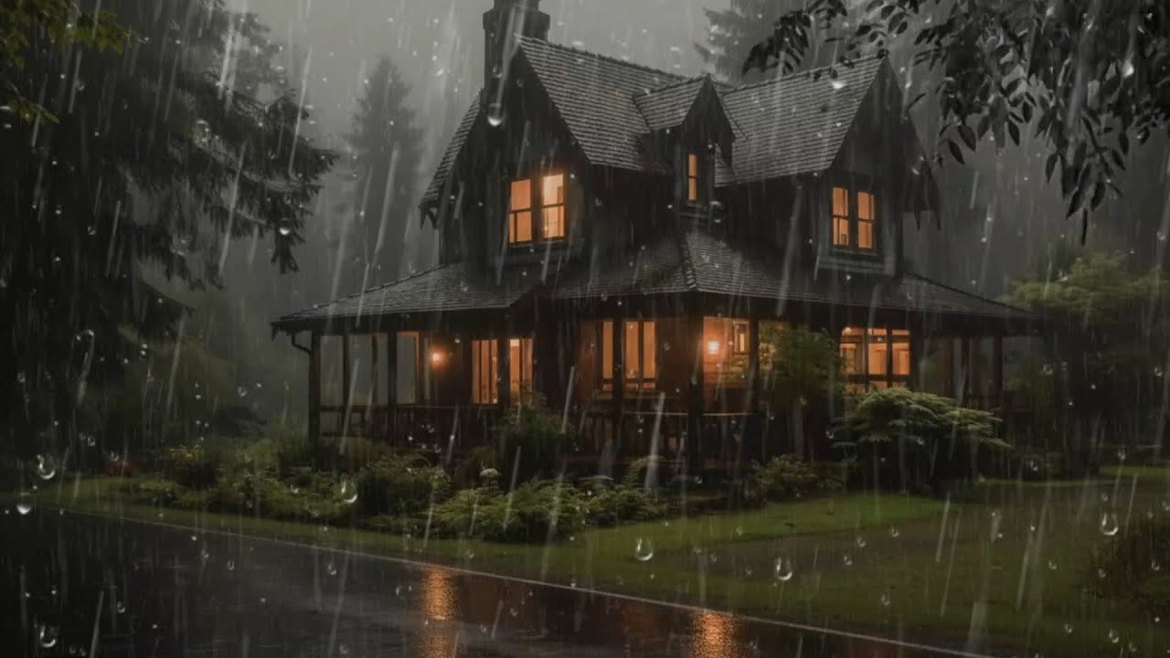 Thunderstorm Sounds for Sleeping | Fall Asleep Fast in Under 3 Minutes with Heavy Rain & Thunder