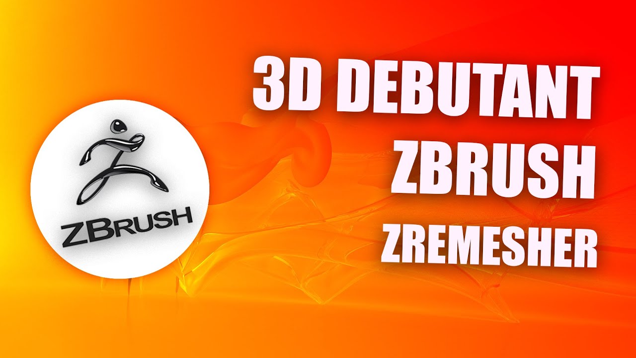 [10] D&eacute;butants Zbrush - Retopologie Automatique - ZRemesher
