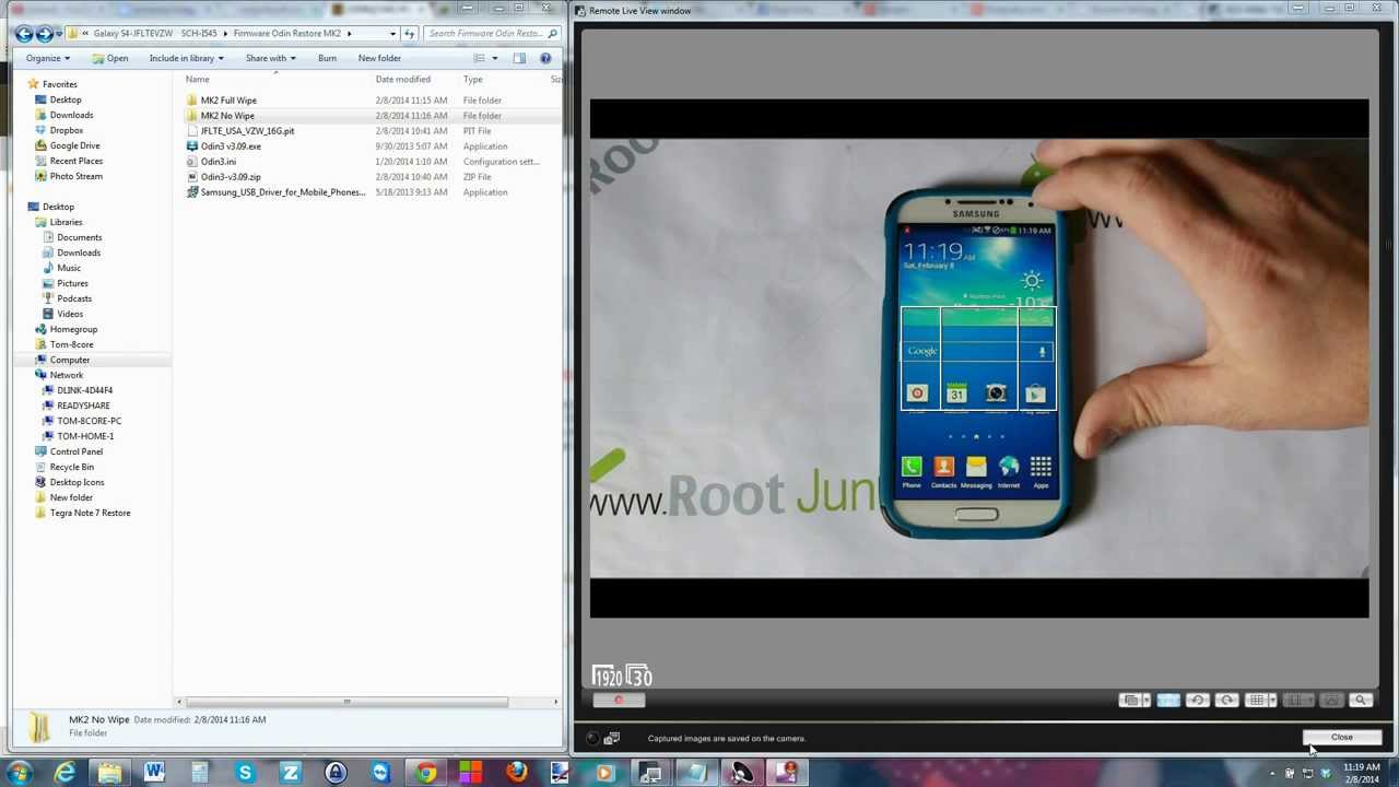 Verizon Galaxy S4 Odin Restore and Unbrick