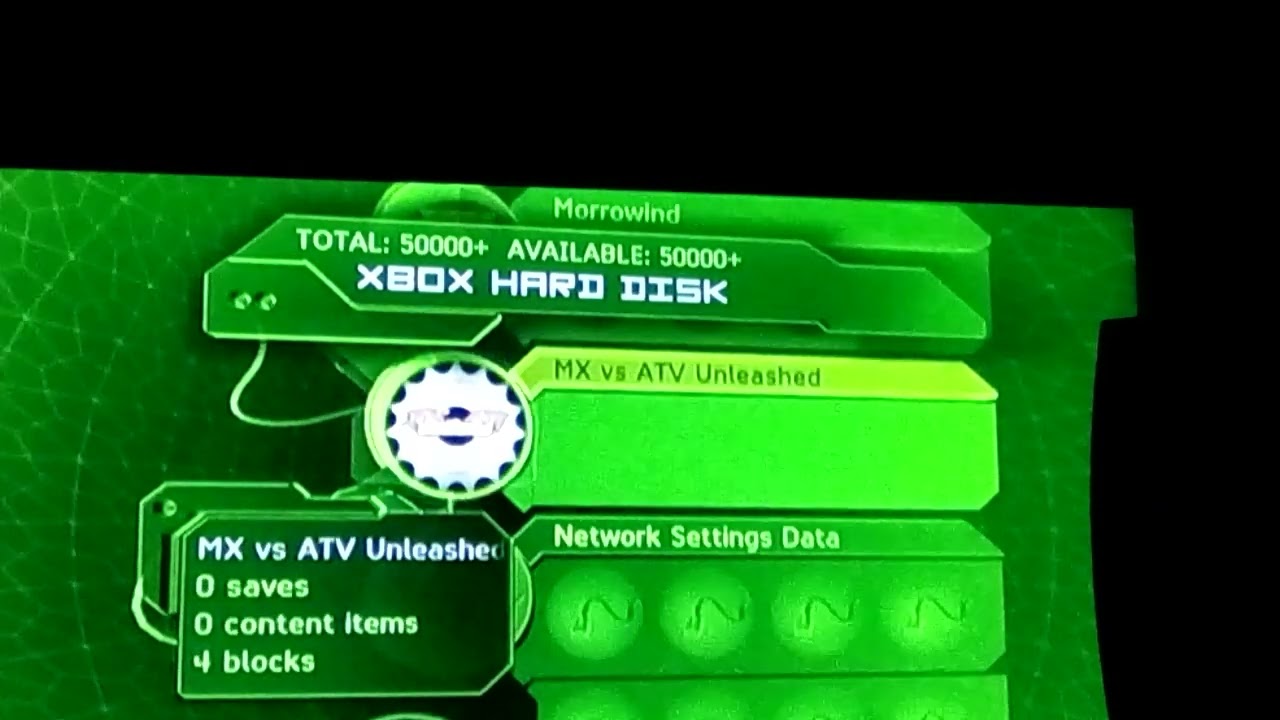 My original Xbox saves